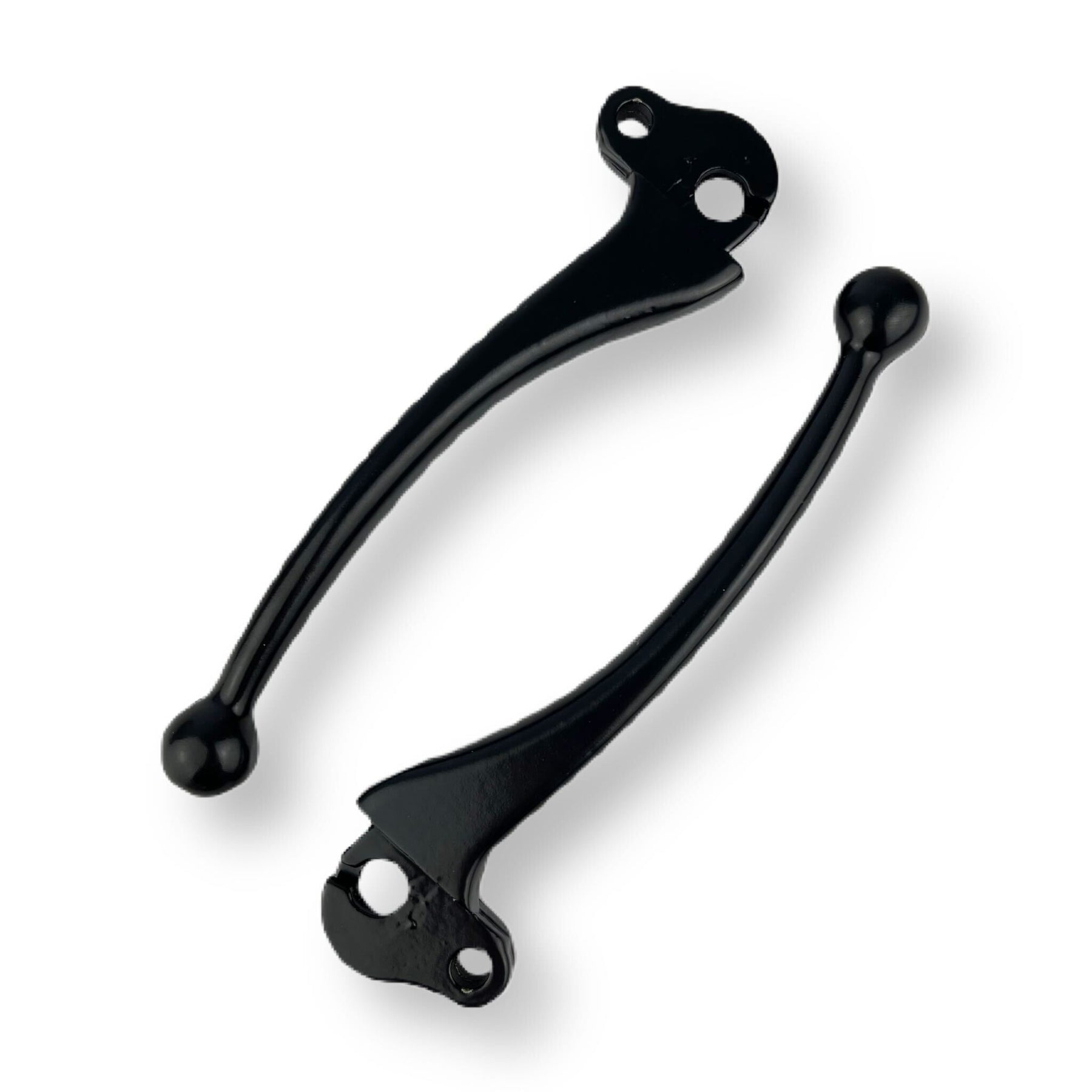 Vespa PX PE T5 LML Handle Bar Levers - Black Non Disc