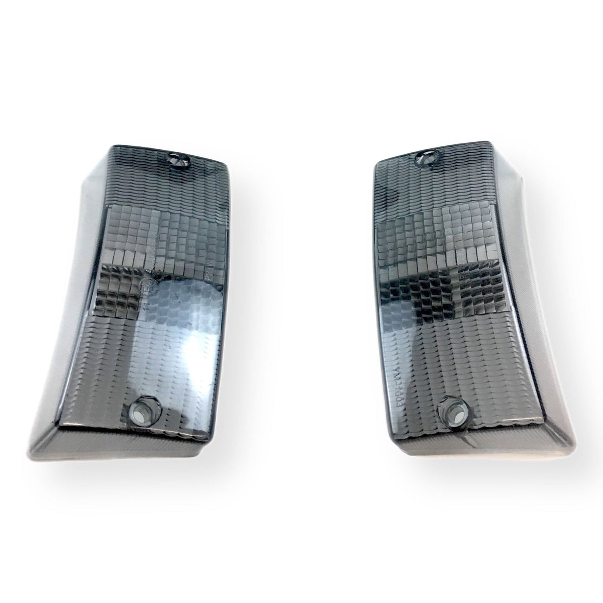 Vespa PX PE T5 LML Smoked Indicator Lenses - Front Set
