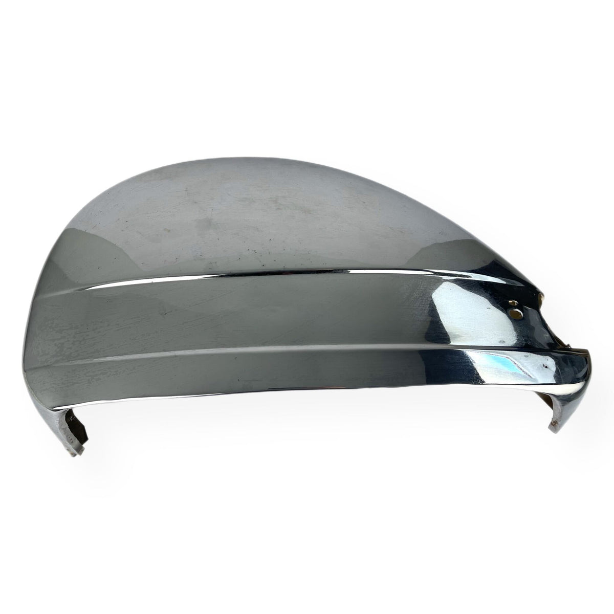 Vespa PX T5 LML Restoration Project B Grade Left Hand Spare Wheel Side Panel - Chrome