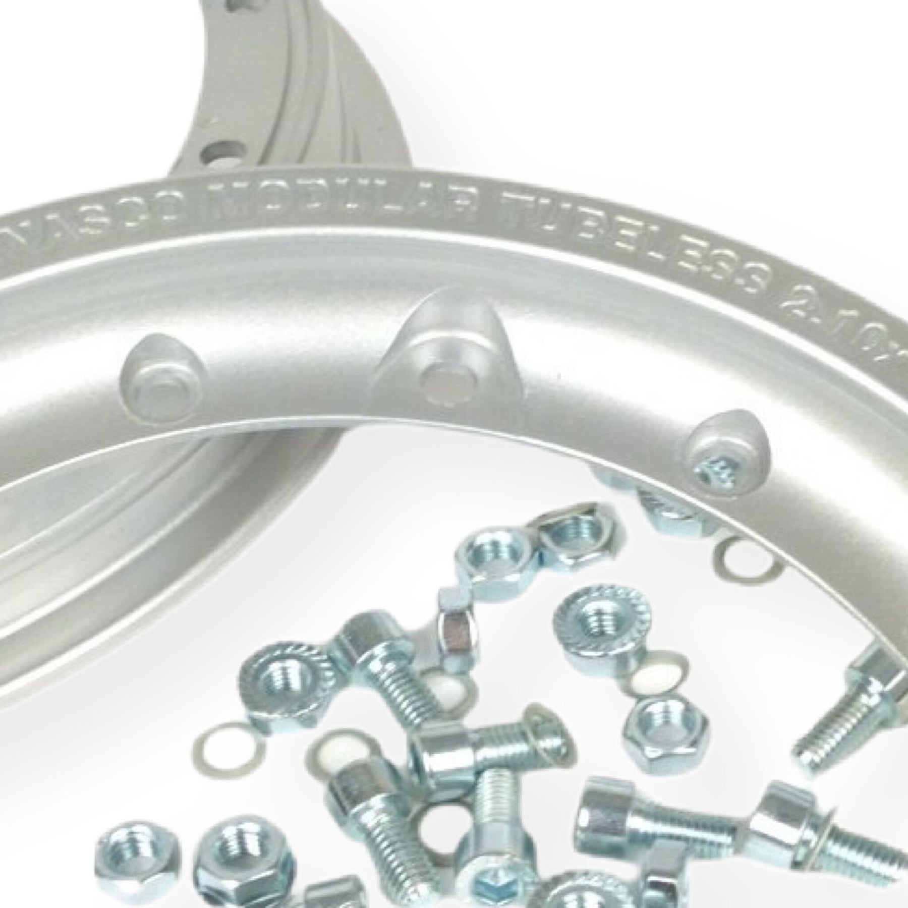Vespa PX PE T5 Super Sprint Rally V50 2.10 X 10 Inch PINASCO Tubeless Wheel Rim - Silver