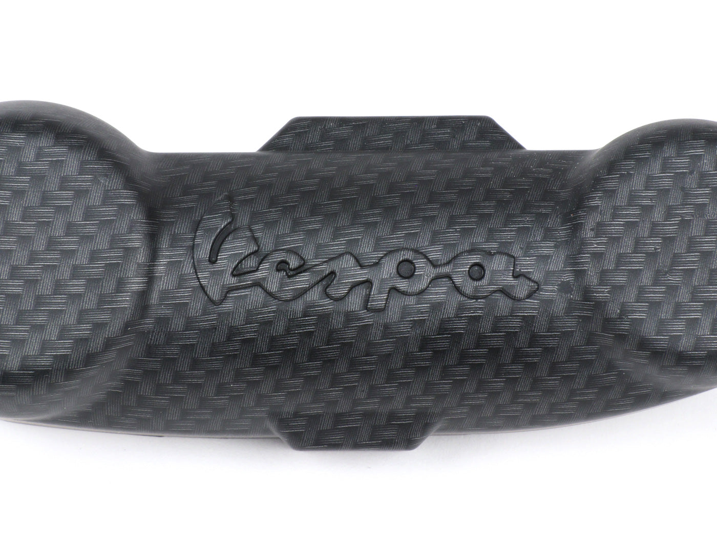 Vespa PX PE T5 Front Mudguard Crest And Fork Link Cover - Carbon