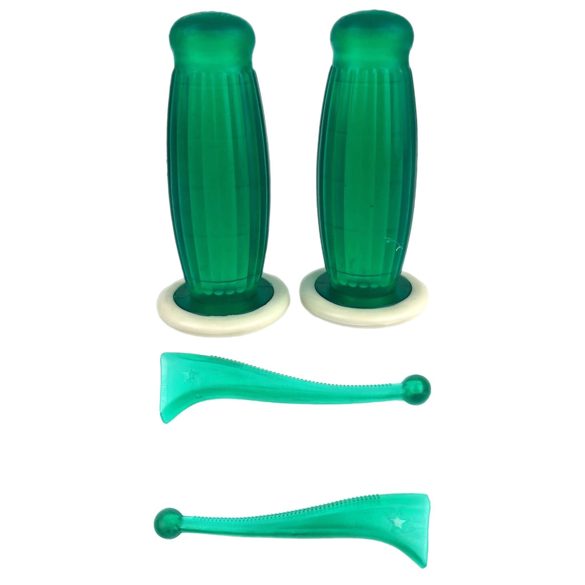 Vespa PX T5 Rally Super Balloon Grip and Lever Cover Bundle - Green