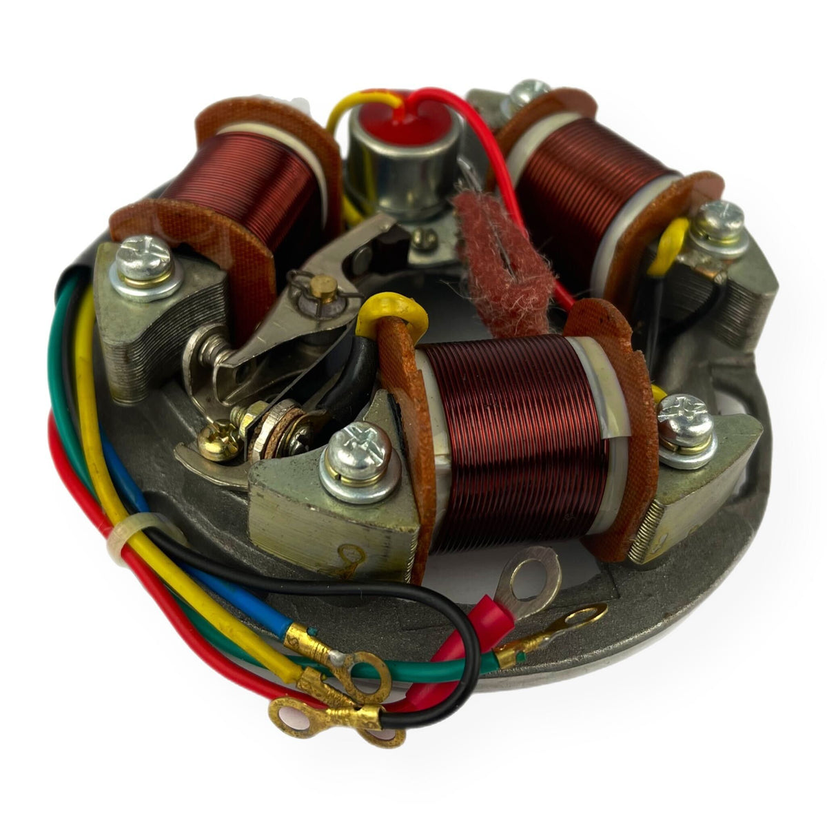 Vespa Super Sprint Bajaj Old Vespa 6V AC Stator Plate - No Battery