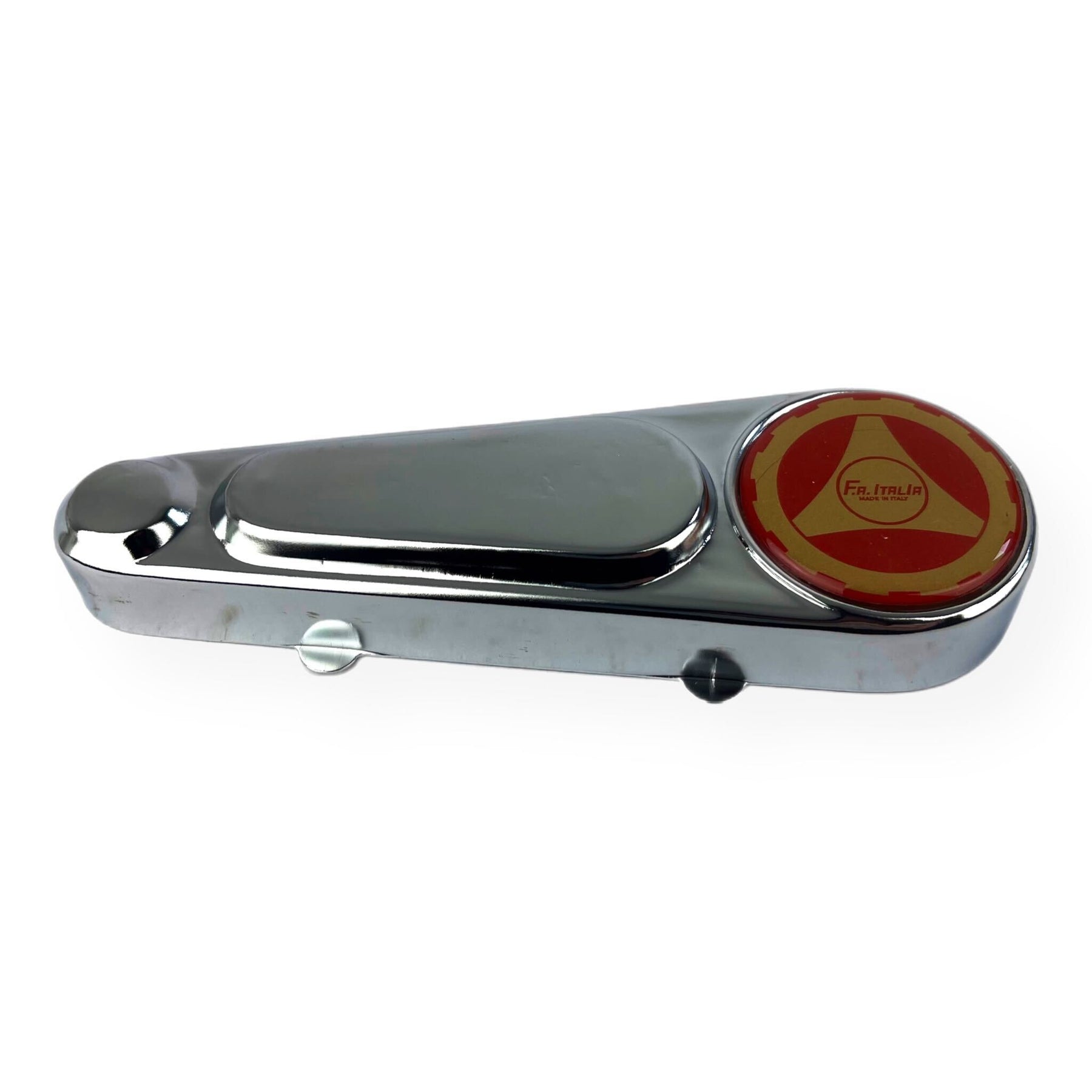 Vespa Super Sprint Rally VBA VBB Vigano Fork Link Cover - Polished Alloy