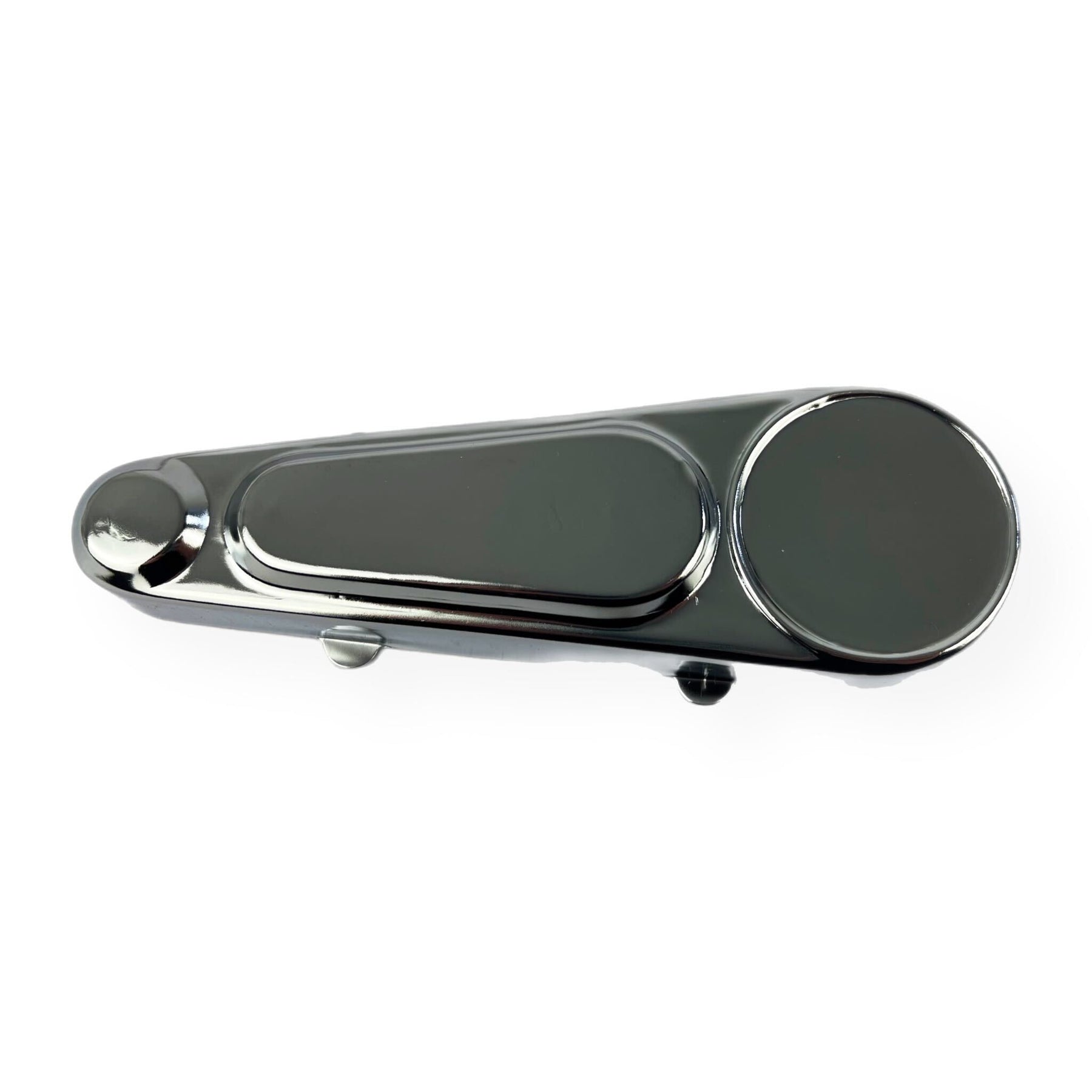 Vespa Super Sprint Rally VBA VBB Vigano Fork Link Cover - Polished Alloy