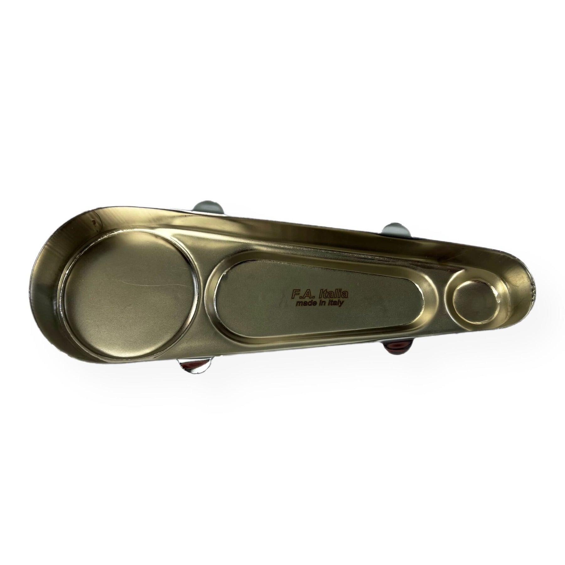 Vespa Super Sprint Rally VBA VBB Vigano Fork Link Cover - Polished Alloy