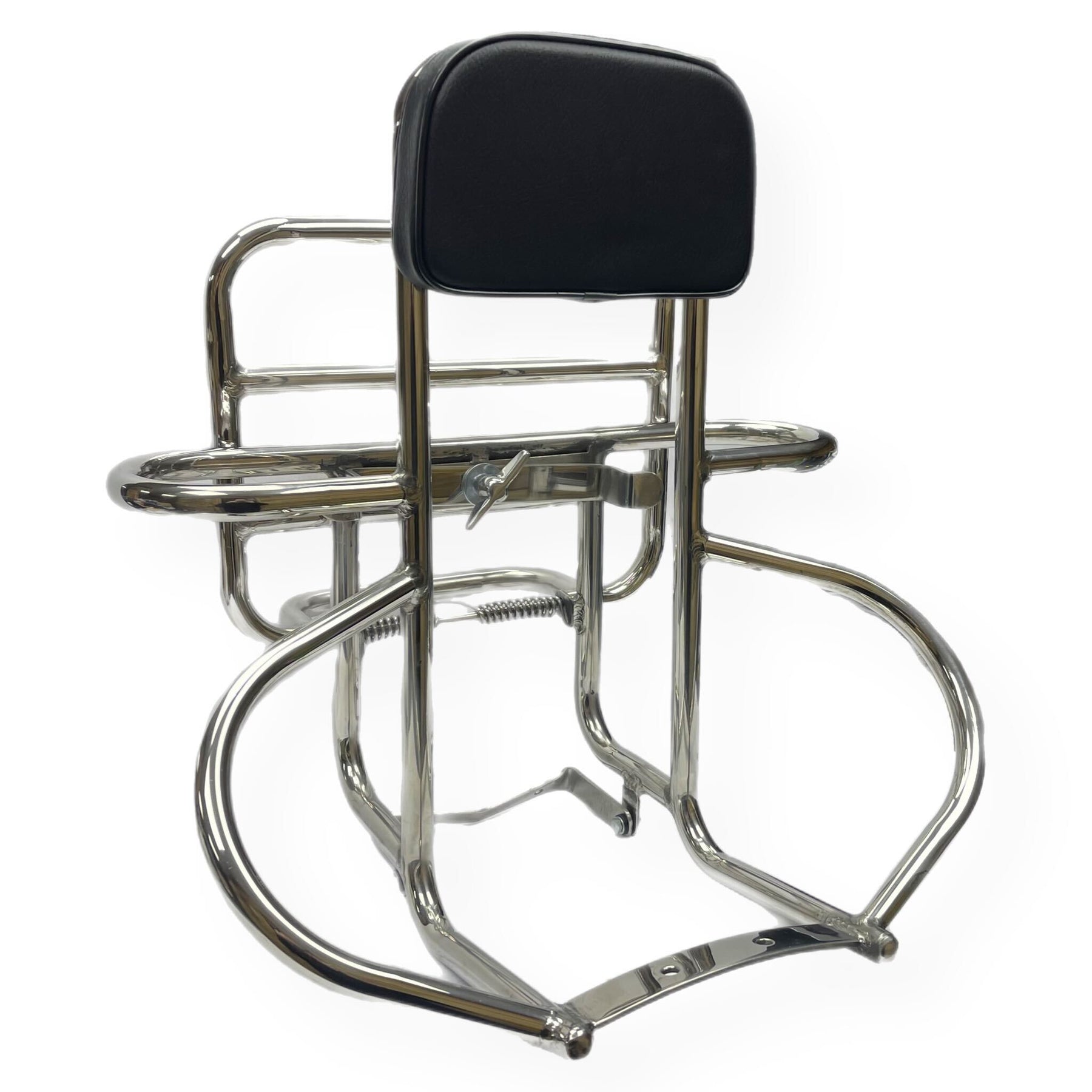 Lambretta Series 3 Li GP SX TV 4 in 1 Rear Carrier - Polished Stainless