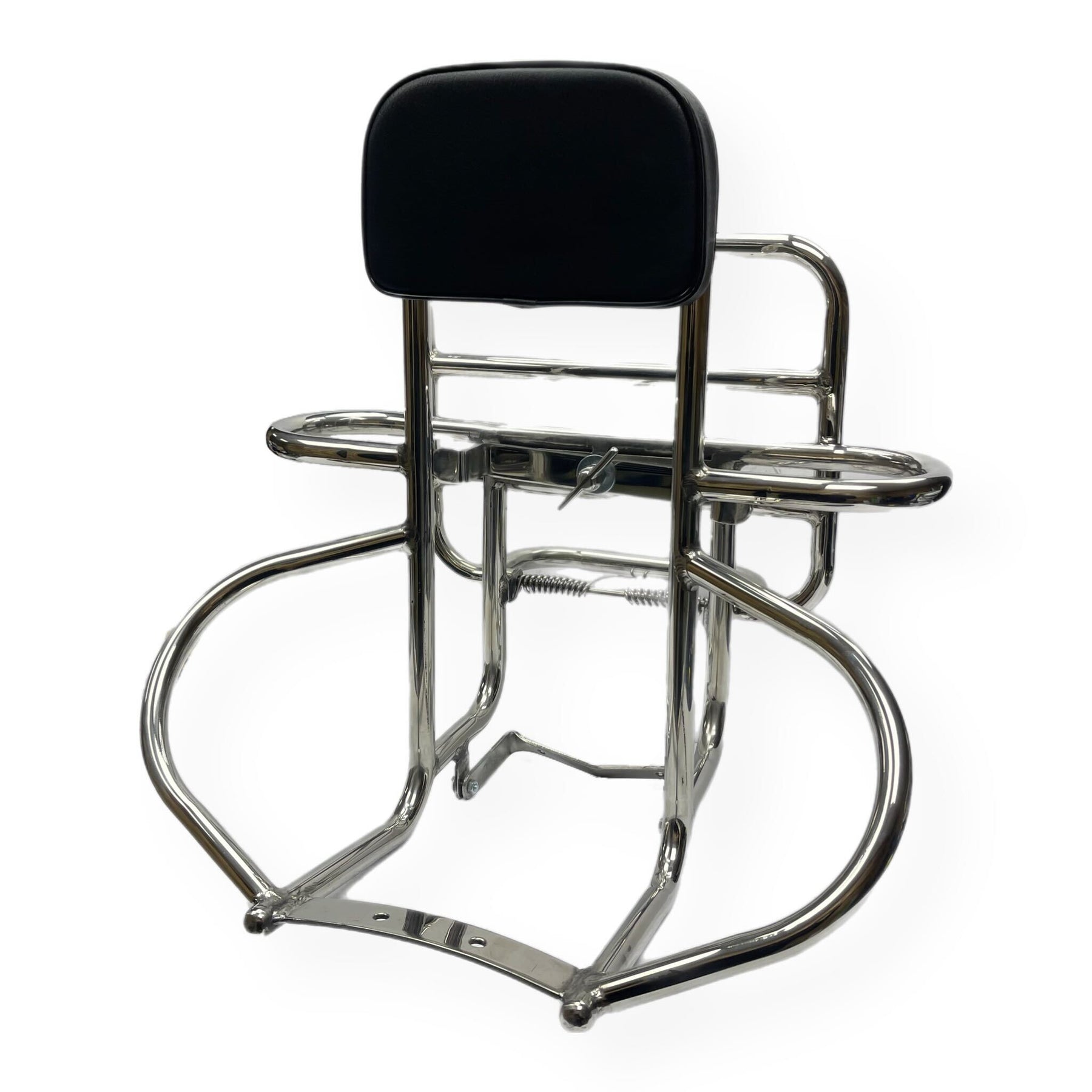 Lambretta Series 3 Li GP SX TV 4 in 1 Rear Carrier - Polished Stainless