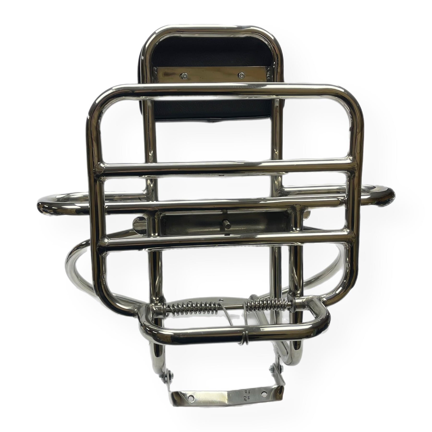 Lambretta Series 3 Li GP SX TV 4 in 1 Rear Carrier - Polished Stainless