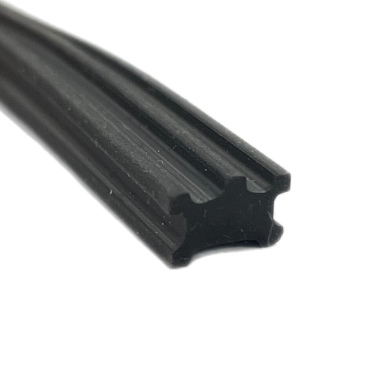 Vespa V50 V90 Prim Old Vespa Floor Runner Rubbers 3 Rib Black