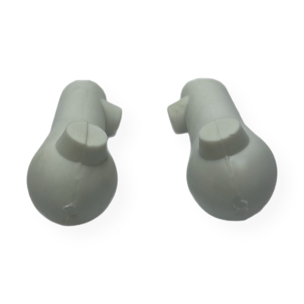 Vespa V50 V90 Prim Rally Super Sprint Centre Stand Feet Rubbers (20mm) White