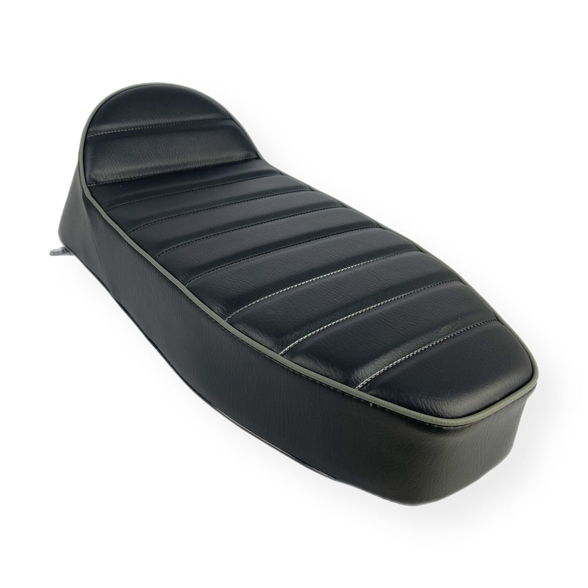 Vespa V50 V90 V100 125 Prim ET3 SIP Sport Longtail Seat - Black