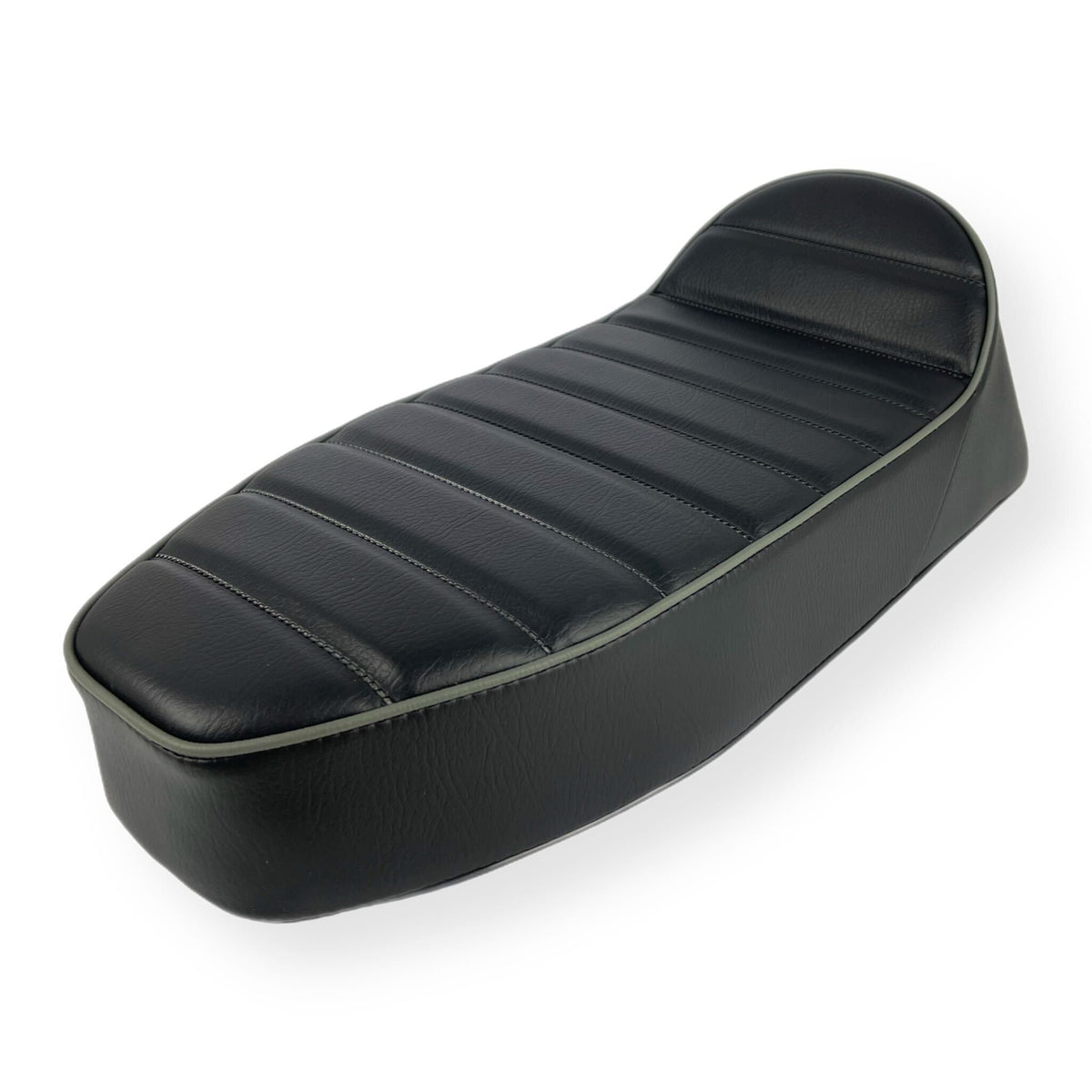 Vespa V50 V90 V100 125 Prim ET3 SIP Sport Longtail Seat - Black