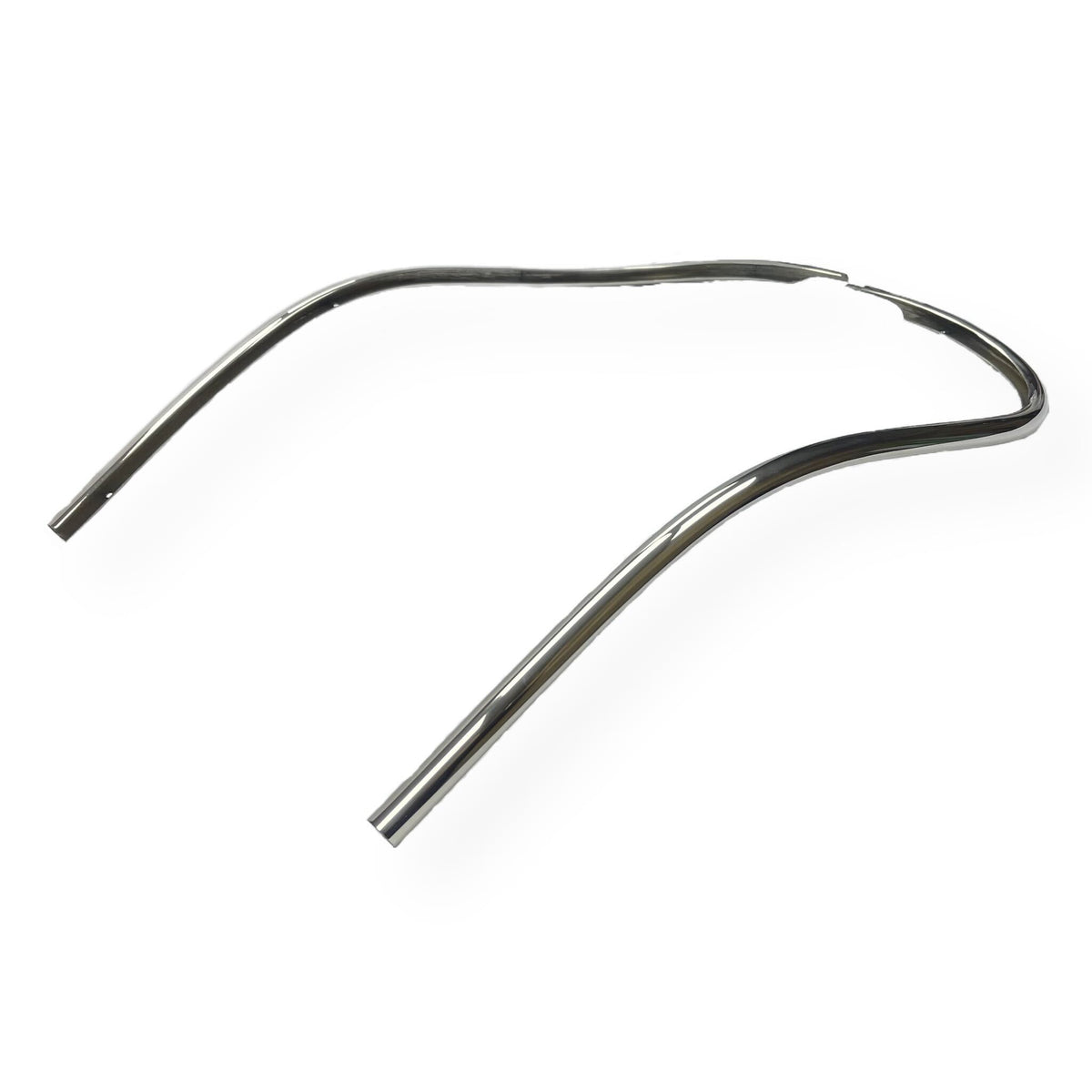 Vespa V50 V90 V100 Primavera Leg Shield Beading - Polished Stainless Steel