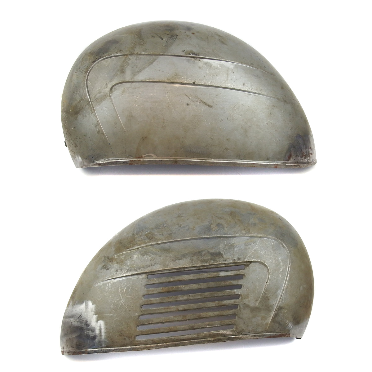 Vespa GS160 Side Panels - Bare Metal