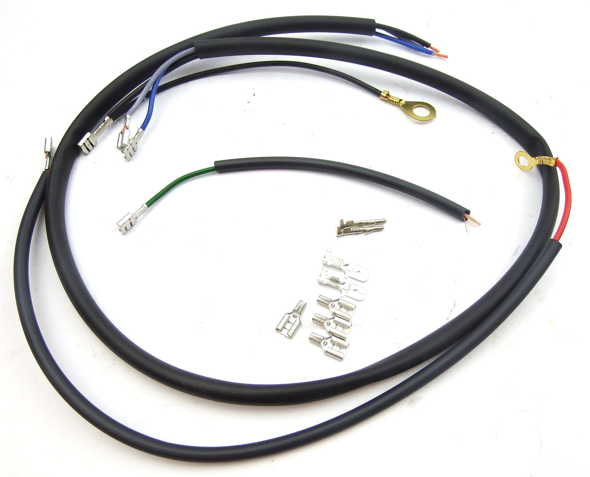 Vespa 12V PX Engine in Vespa Rally Super Sprint - Extra Wiring for Original DC Wiring Harness Loom