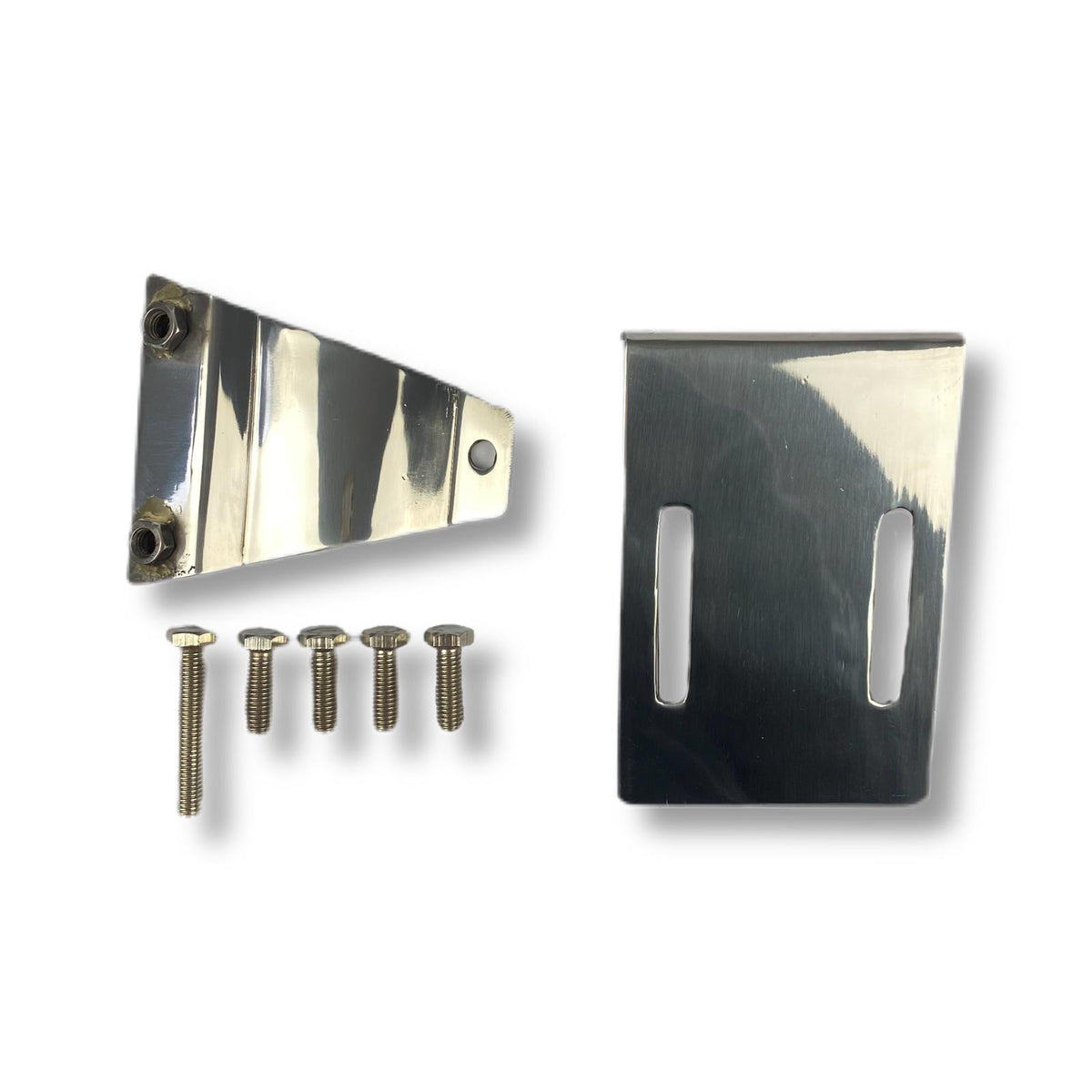 Lambretta - Petrol Tank - Long Range - Dual Cut - Strap and Bracket Set