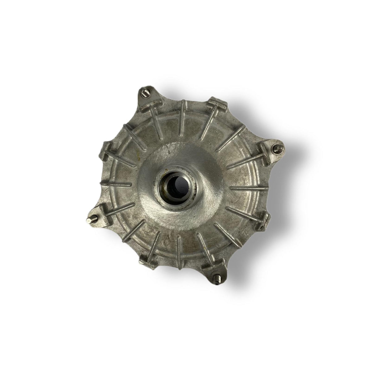 Lambretta GP Li SX TV Replacement OutBoard Nissin Front Disc Hub - Bare Metal