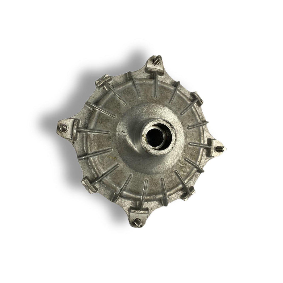 Lambretta GP Li SX TV Replacement OutBoard Nissin Front Disc Hub - Bare Metal