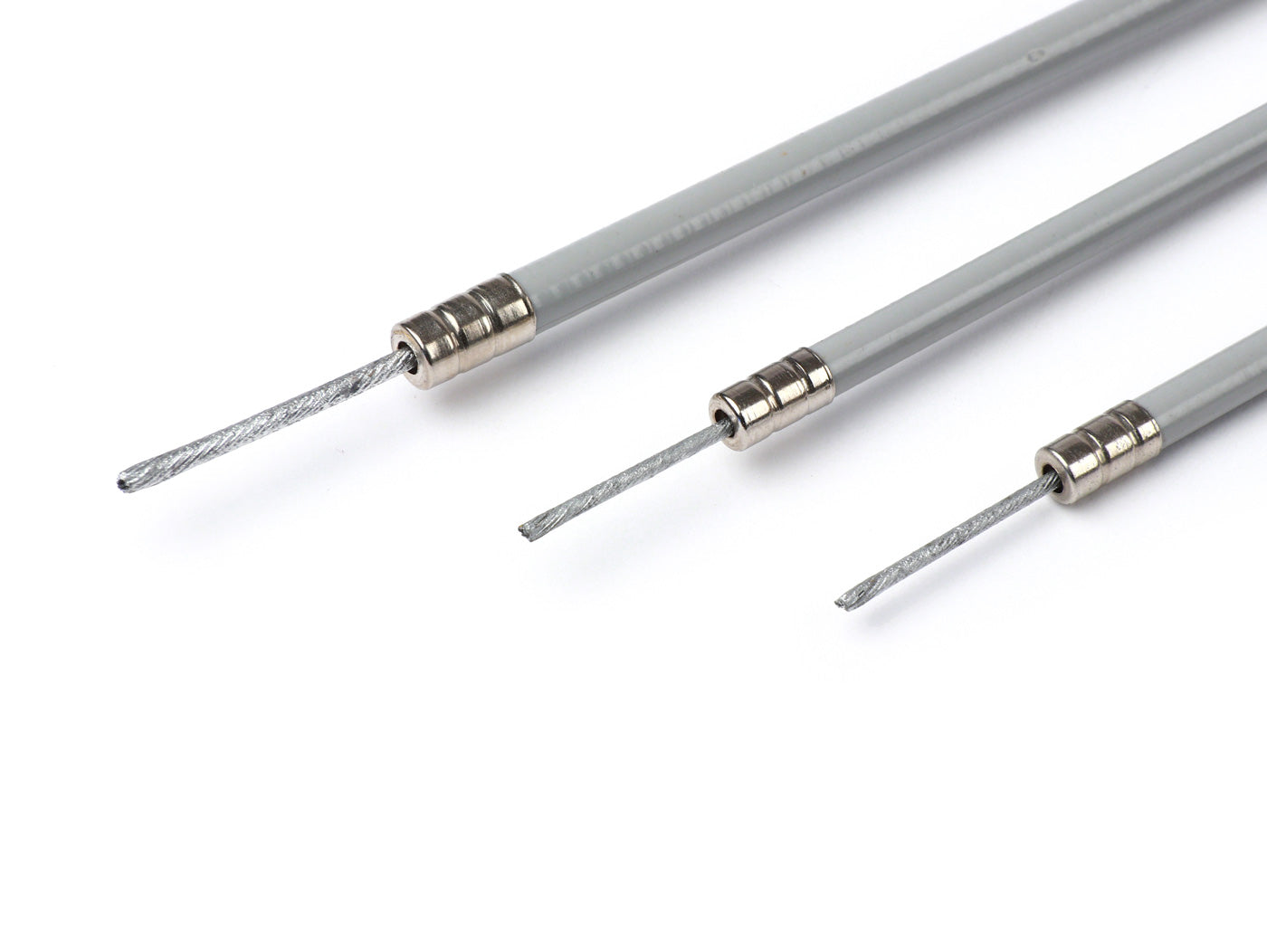 Vespa PX EFL (1984-) Disc MY LML BGM PRO Silk Liner Cable Set Kit - Grey