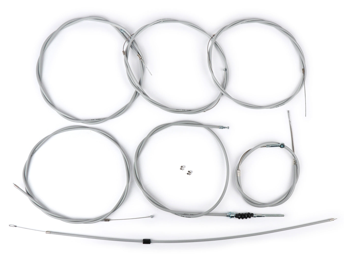 Vespa PX EFL (1984-) Disc MY LML BGM PRO Silk Liner Cable Set Kit - Grey