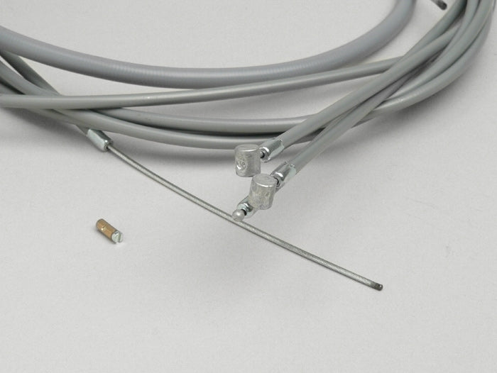 Lambretta D LD Series 2 1952-55 Casa Lambretta Cable Set - Grey