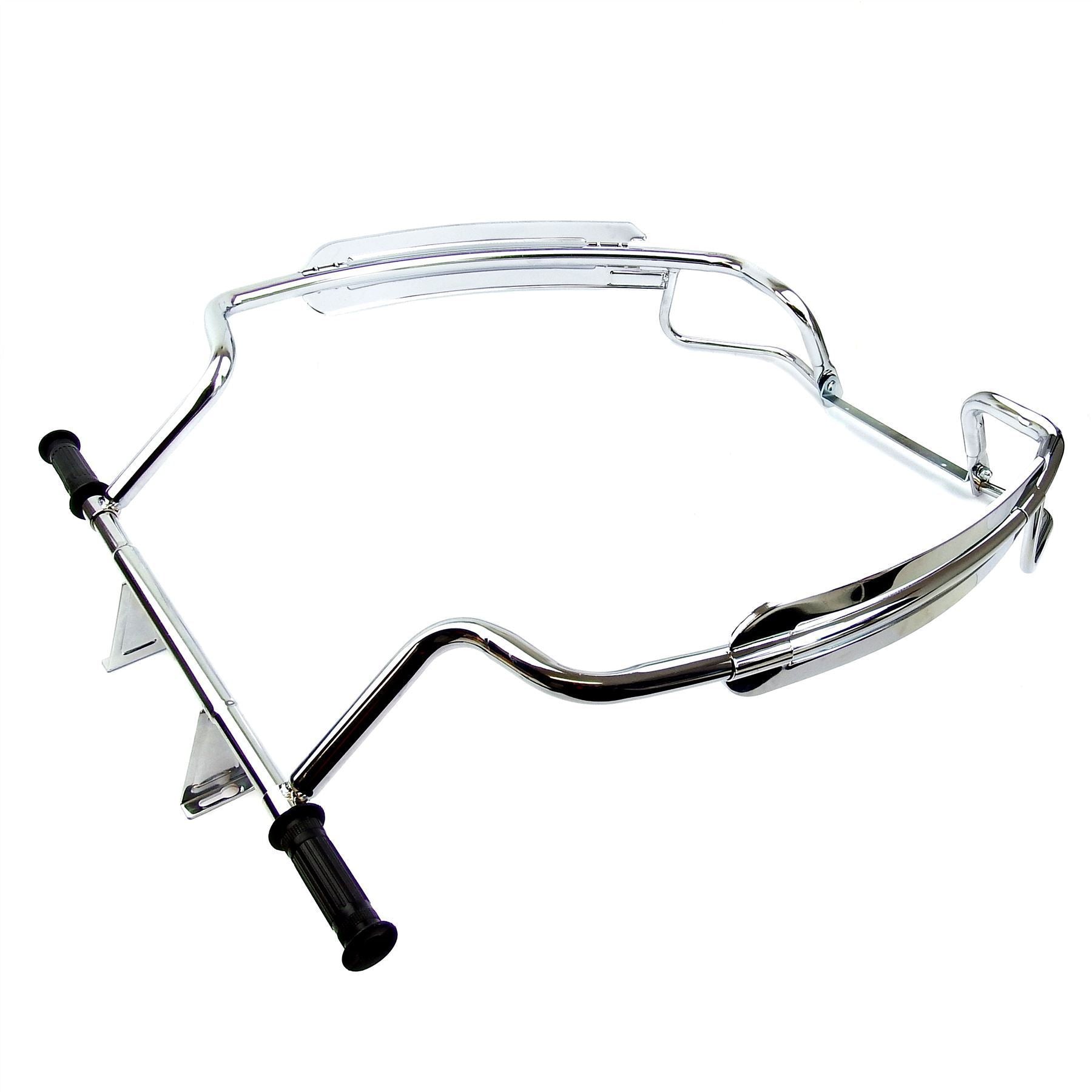 Vespa Side Panel Protector Bars in Chrome PX, PE, T5