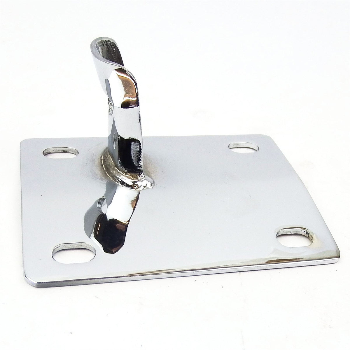 Lambretta Series 1 2 3 Dual Seat Pillar Catch Latch - For Rear Lever Seats - Chrome