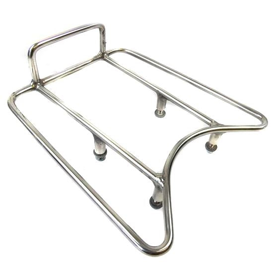 Lambretta Series 3 Li GP SX TV Rear Sprint Rack - Ancillotti Cut Out - Stainless Steel