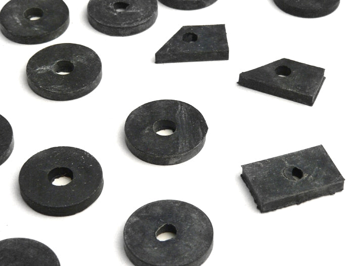 Lambretta Series 1 2 3 Li LiS GP DL SX TV Anti Vibration Rubber Kit Black - Casa Lambretta