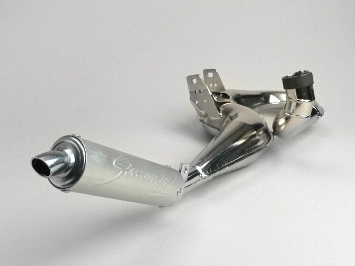 Vespa PX200 P200E Rally 200 Cosa 200 Simonini Sports Exhaust Chrome