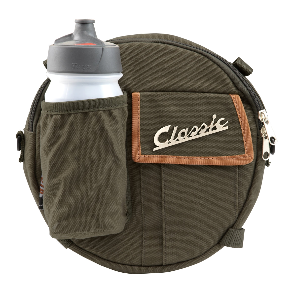 Vespa Lambretta Scooter SIP Classic 10” 8” Spare Wheel Bag - Olive