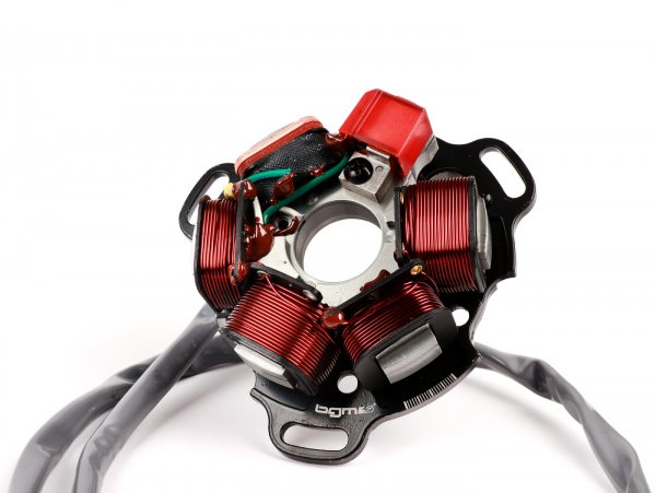 Lambretta Series 1-3 BGM PRO 12V Stator Plate HP V4.5 Silicone AC Electronic Ignition