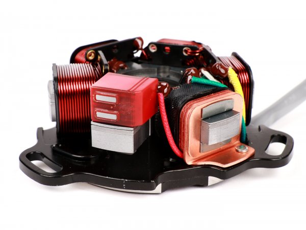 Lambretta Series 1-3 BGM PRO 12V Stator Plate HP V4.5 Silicone AC Electronic Ignition