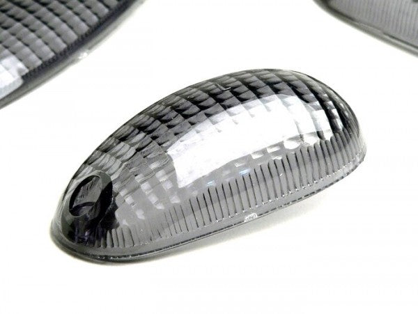Piaggio NRG MC2 BGM Original Smoked Indicator & Tail Light Lens Set