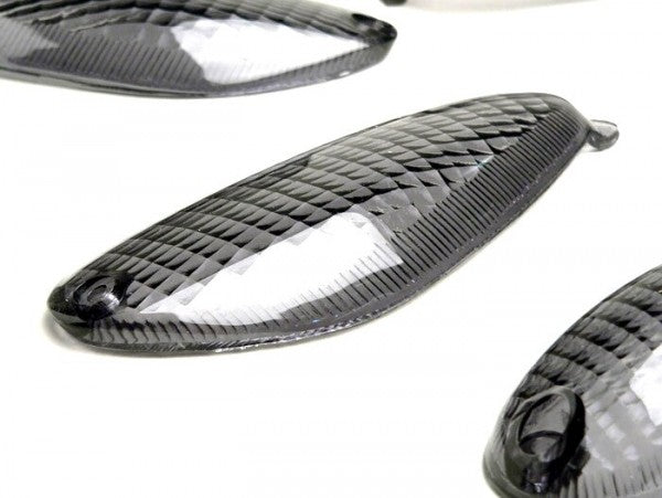 Piaggio NRG MC2 BGM Original Smoked Indicator & Tail Light Lens Set