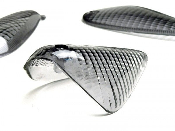 Piaggio NRG MC3 BGM Original Smoked Indicator & Tail Light Lens Set