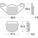 Piaggio Aprilia Suzuki Malossi MHR S16 Brake Pads