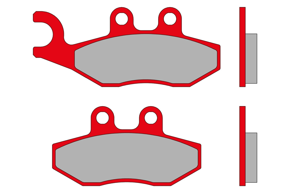 Vespa GTS Super GT GTV Primavera Sprint Piaggio MP3 Beverly Malossi MHR S51 Brake Pads