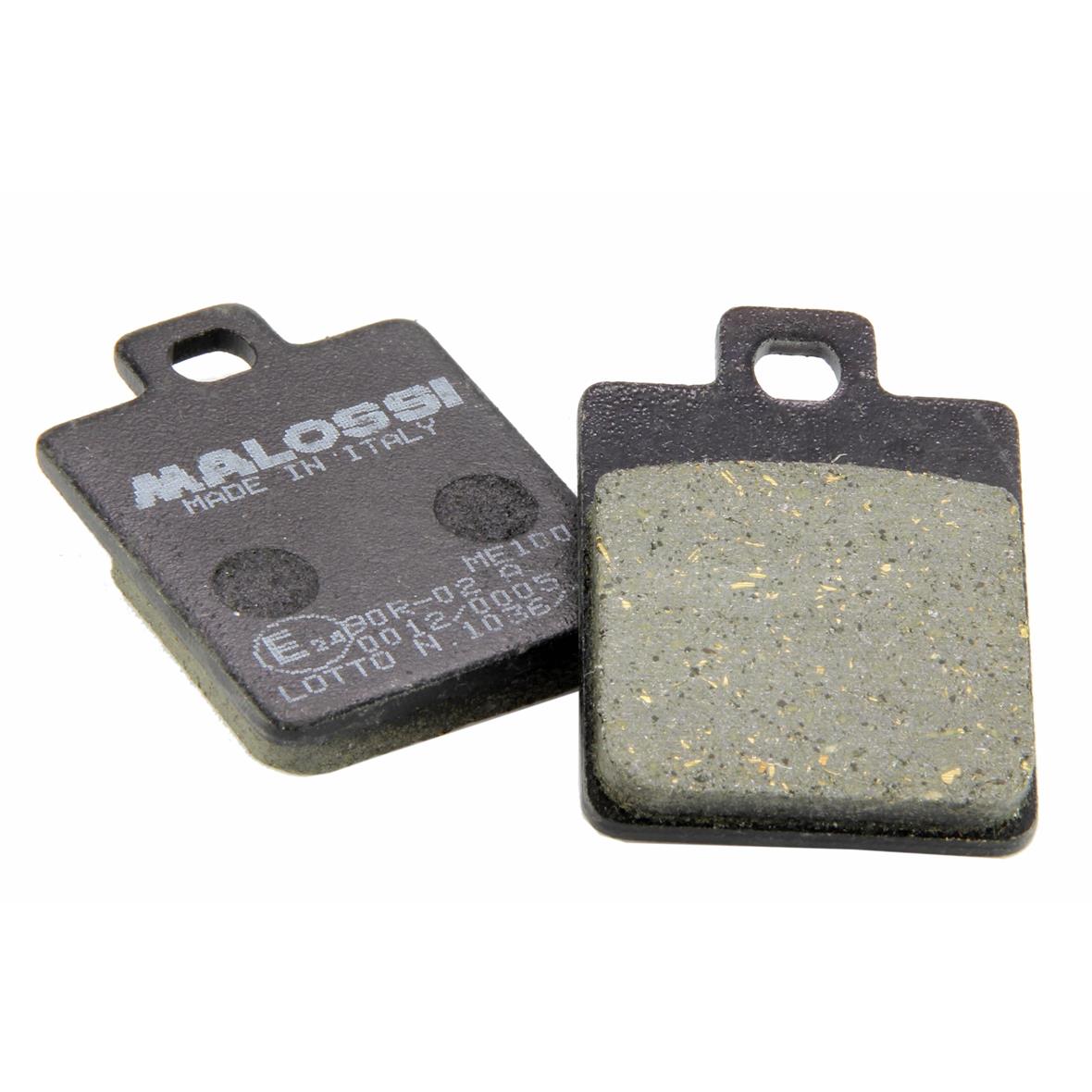 Vespa ET2 ET4 LX LXV Primavera Sprint MALOSSI Sport S14 Brake Pads - 48.8 x 35.3 x 6.9mm