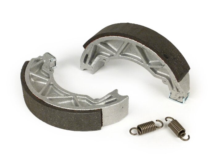 POLINI Rear Brake Shoes Piaggio Vespa 125cc Runner Italjet Dragster Heaxon Skipper LX Ø140x25mm