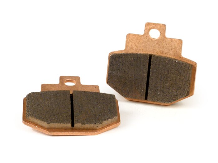 POLINI Sintered Brake Pads - Benelli Adiva 125cc 150cc 2000 (r), Gilera DNA 125 180cc 2001 (r), Runner 125cc VX 180cc VXR 200cc VXR 02-06(r) 55.5x49mm