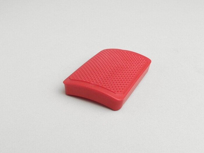 Lambretta Series 1-3 Li GP DL LiS SX TV Rear Brake Pedal Rubber Red - Casa Lambretta