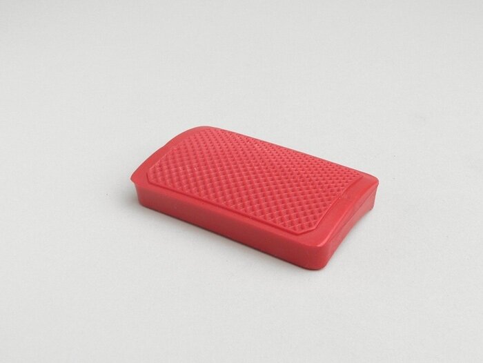 Lambretta Series 1-3 Li GP DL LiS SX TV Rear Brake Pedal Rubber Red - Casa Lambretta