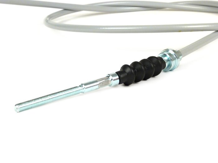 Vespa PK XL1 BGM Original Complete Front Brake Cable - Grey