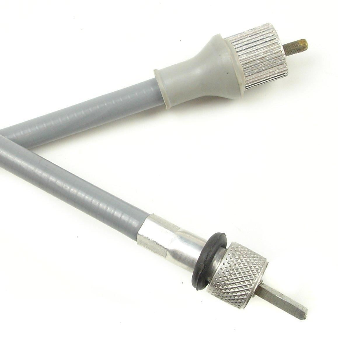 Vespa - Cable - Speedo Cable Complete - Grey - Rally/Sprint/GS Old Vespa