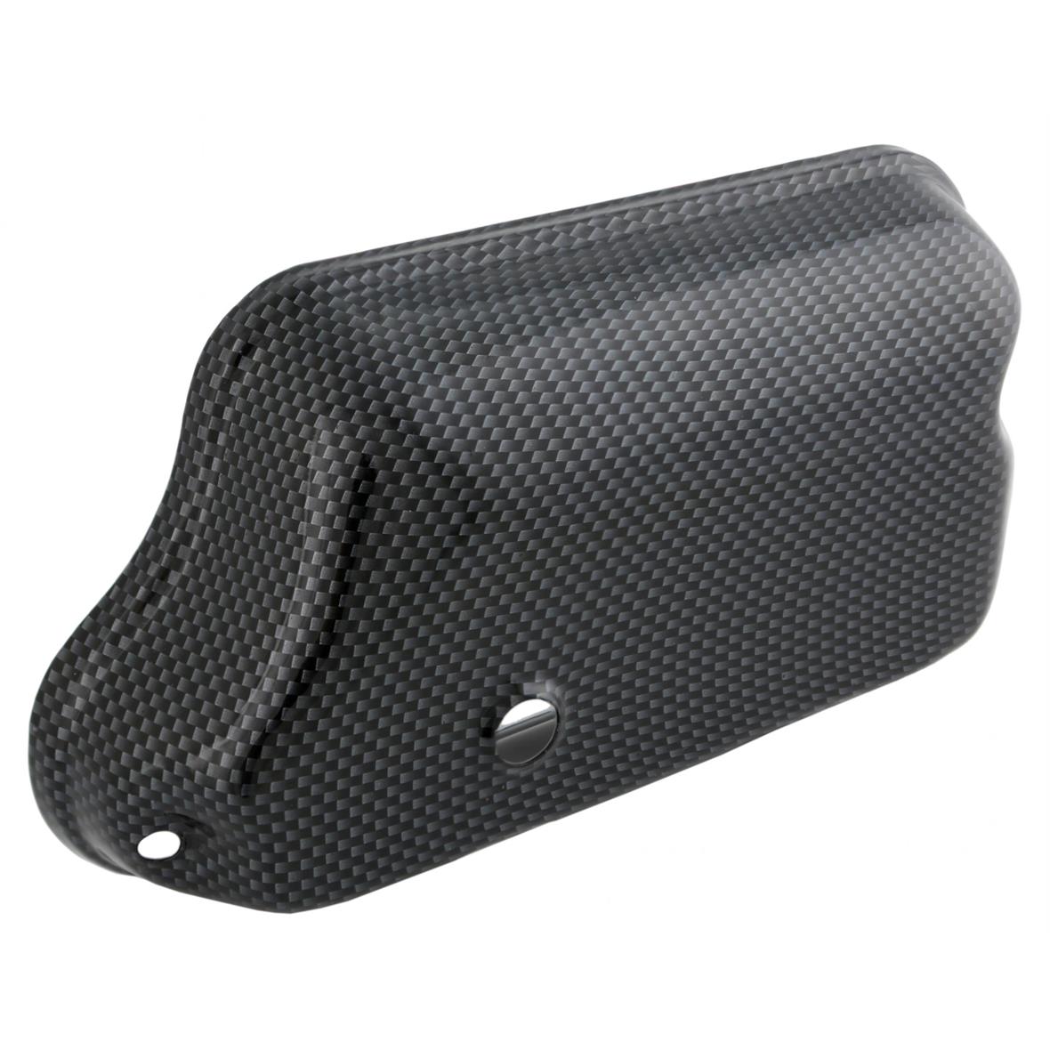 Vespa P125X P150X P200E Super Rally T5 Carburettor Air Box Cover - Non-AutoLube - Carbon Fibre Effect