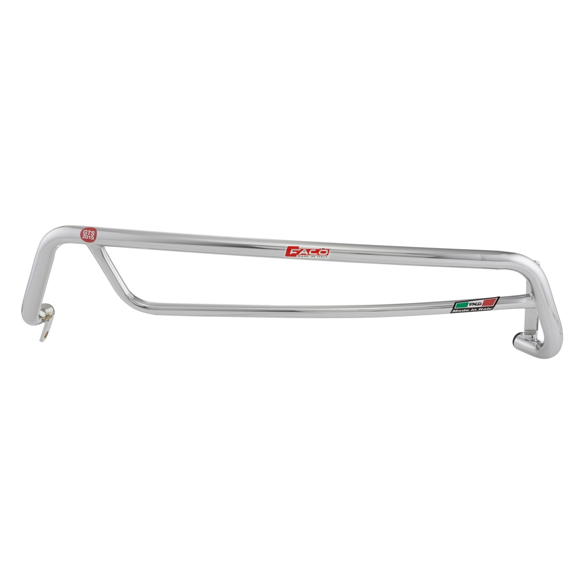 Vespa GTS 125-300cc HPE ('19) FACO Rear Panel Crash Bars - Chrome