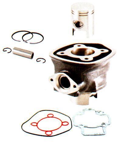 Cylinder Kit - 50cc - Standard - 0090 - 40mm - Gilera/Piaggio LC