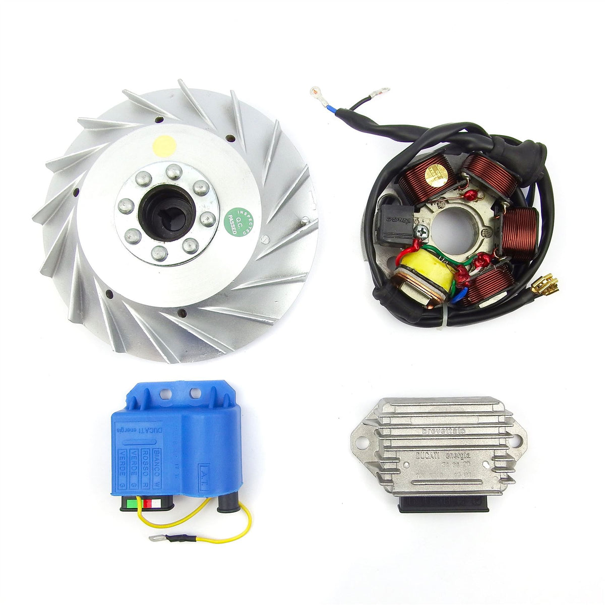 Vespa Electronic Kit V50, V90, V100, Prim, ET3, PKs Ducati, Piaggio